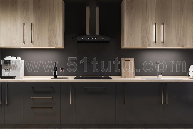 厨房背景场景各种角度场景设计参考2307500535