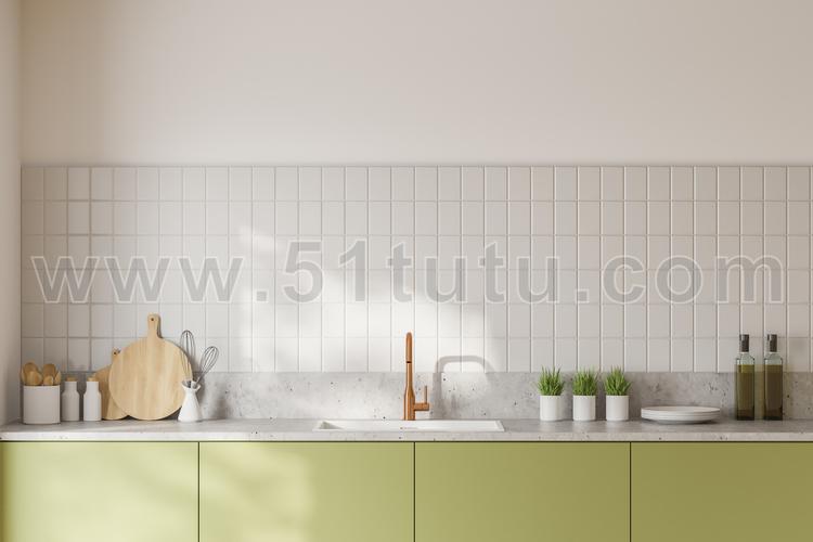 厨房背景场景各种角度场景设计参考2307500546