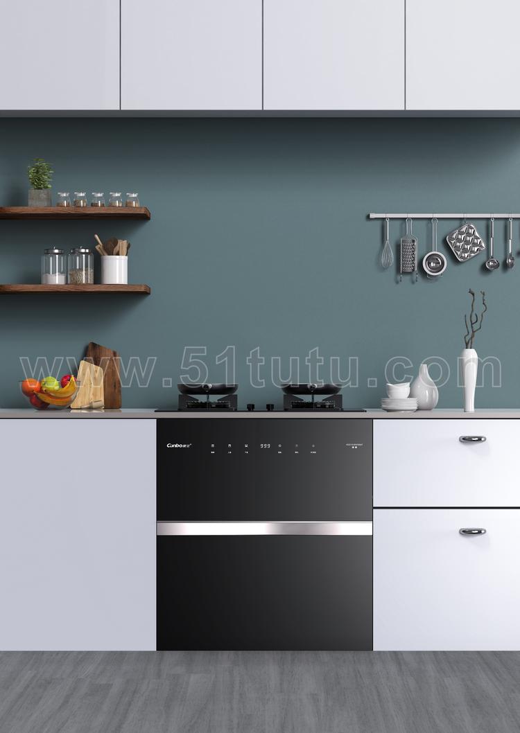 厨房背景场景各种角度场景设计参考2307500550