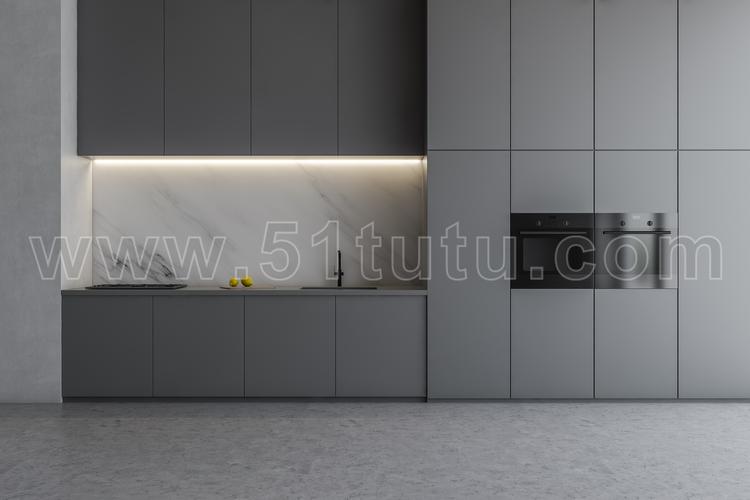 厨房背景场景各种角度场景设计参考2307500554