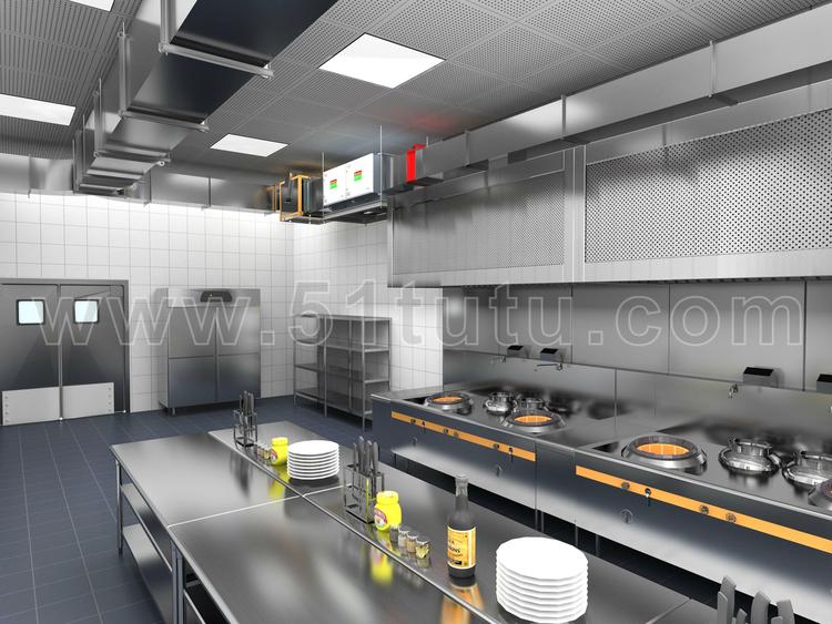 厨房背景场景各种角度场景设计参考2307500569