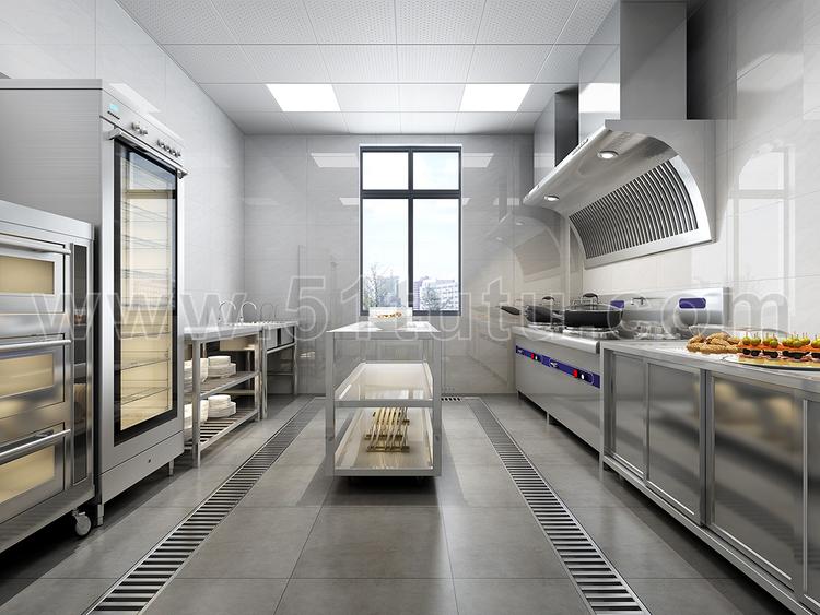 厨房背景场景各种角度场景设计参考2307500574