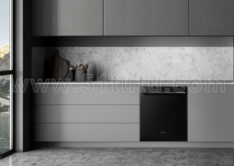 厨房背景场景各种角度场景设计参考2307500593