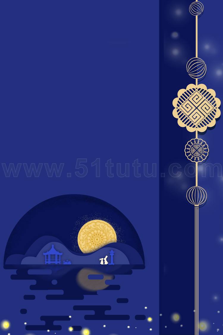 中秋节月圆背景场景素材参考图12节气23071500103