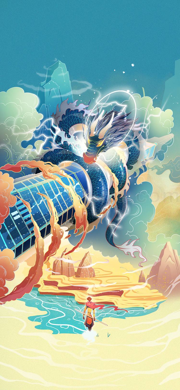 中秋节月圆背景场景素材参考图12节气23071500226