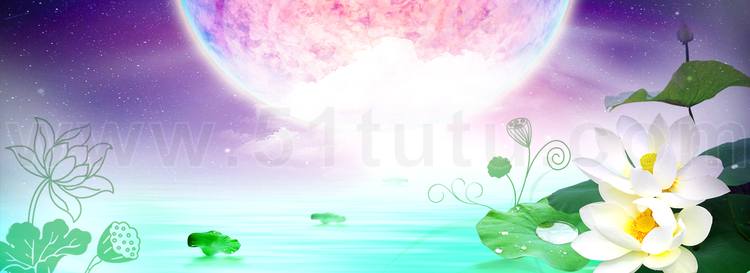 中秋节月圆背景场景素材参考图12节气23071500231