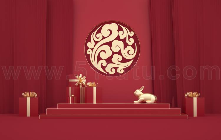 中秋节月圆背景场景素材参考图12节气23071500232