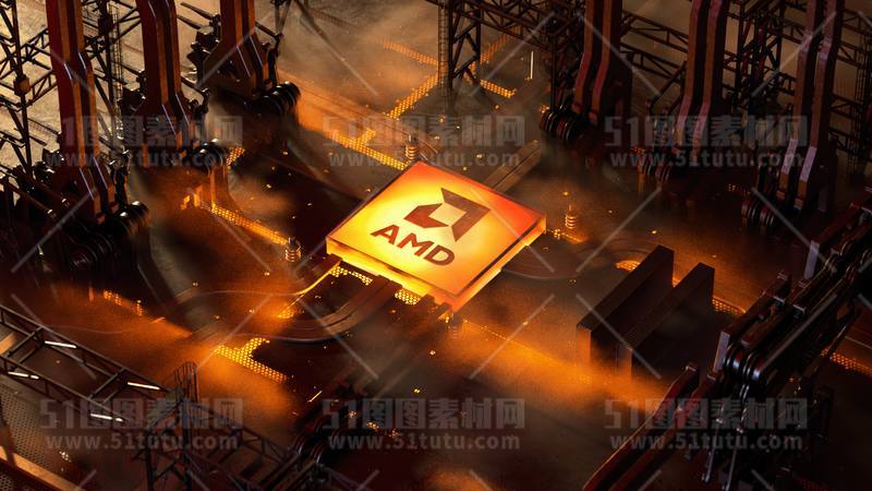 芯片CPU科技背景场景设计参考图23071501040