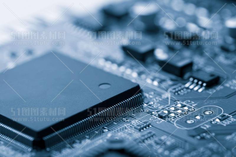 芯片CPU科技背景场景设计参考图23071501409