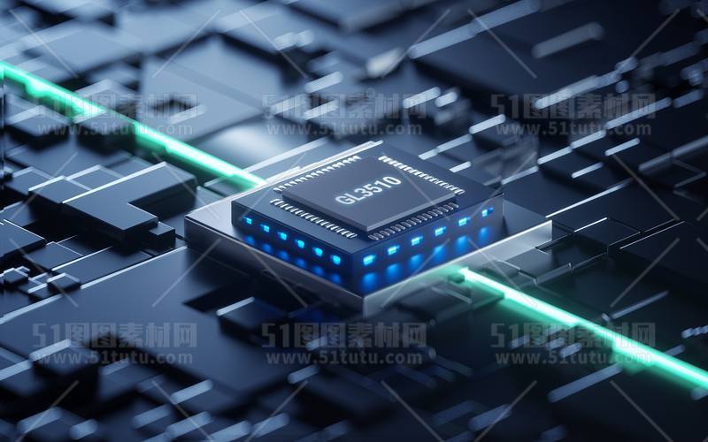 芯片CPU科技背景场景设计参考图23071501440
