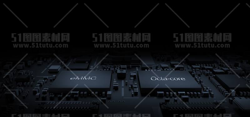 芯片CPU科技背景场景设计参考图23071501441