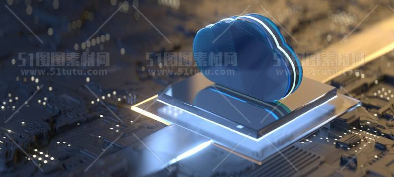 芯片CPU科技背景场景设计参考图23071501457