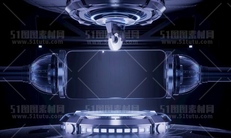 芯片CPU科技背景场景设计参考图23071501458