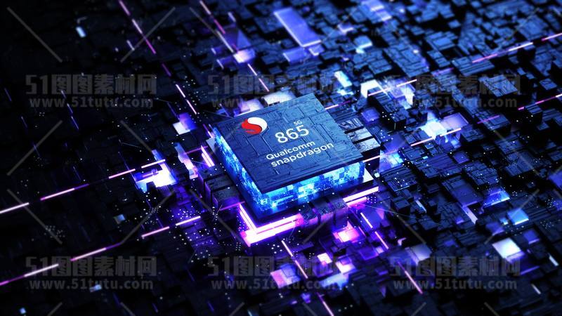 芯片CPU科技背景场景设计参考图23071501466