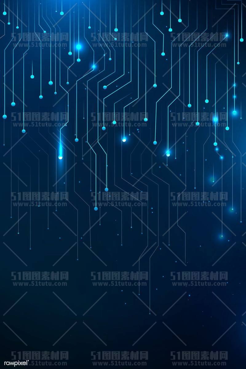 芯片CPU科技背景场景设计参考图23071501479