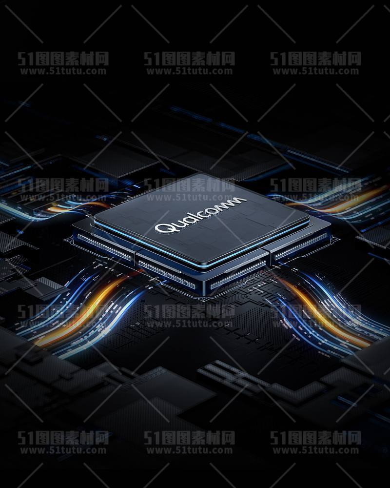 芯片CPU科技背景场景设计参考图23071501517