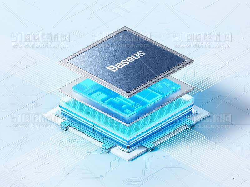 芯片CPU科技背景场景设计参考图23071501521