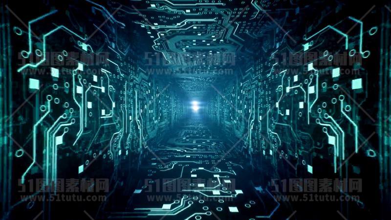 芯片CPU科技背景场景设计参考图23071501528