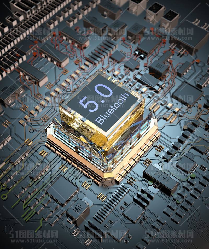 芯片CPU科技背景场景设计参考图23071501532