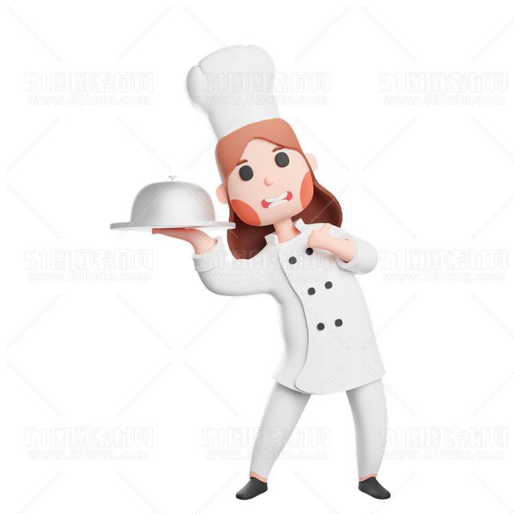 C4D人物素材卡通3D人物PNG活动促销素材透明图角色人物23103100147