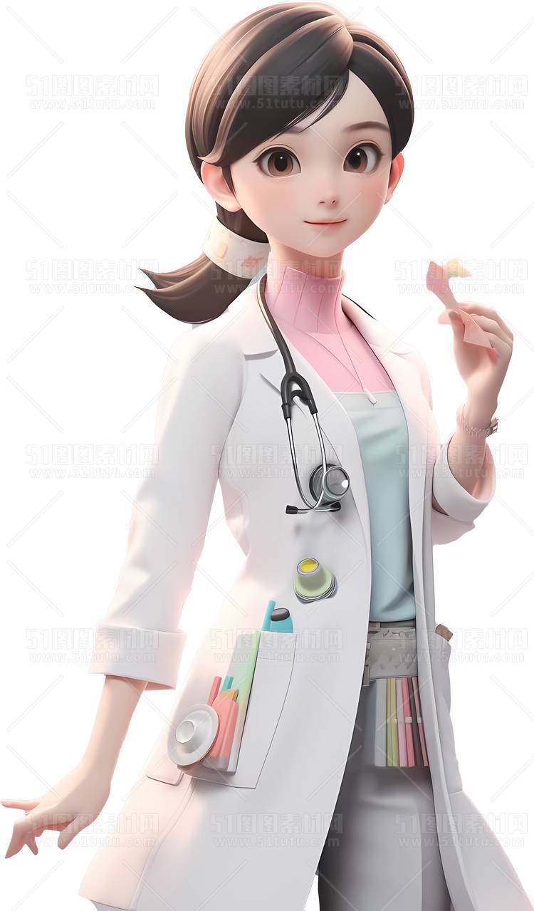 C4D人物素材卡通3D人物PNG活动促销素材透明图角色人物23103100214