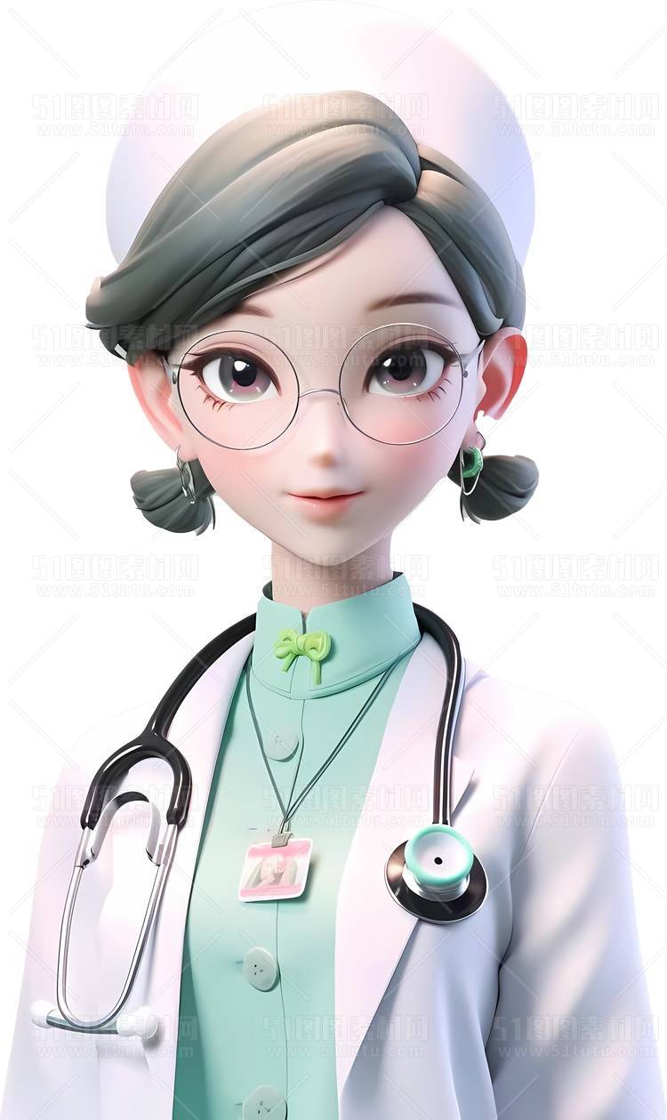 C4D人物素材卡通3D人物PNG活动促销素材透明图角色人物23103100228