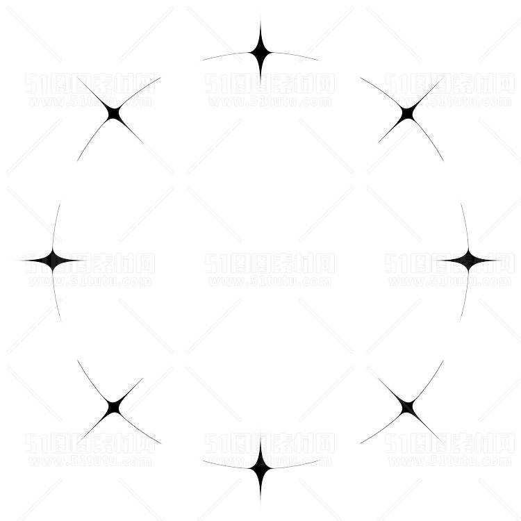 免抠透明图素材PNG格式卡通抽象笔刷手绘标签23103100750