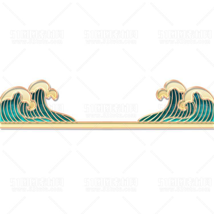 中国风景上水图笔墨画PNG免扣图背景透明图23110600029