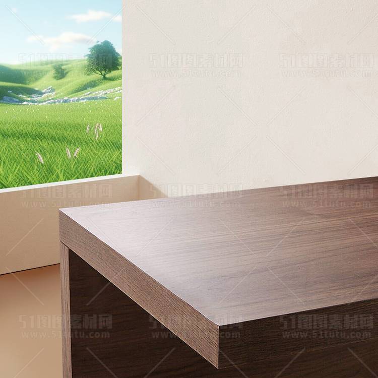 电商主图场景背景桌面木台面室内场景图23110700172