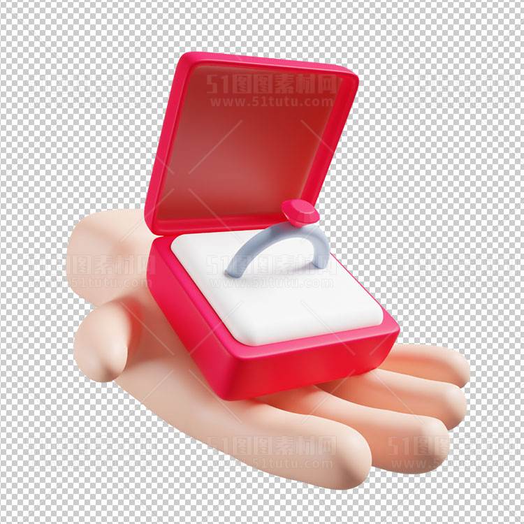 3D元素免抠图透明PNG格式C4D电商购物车23110800008