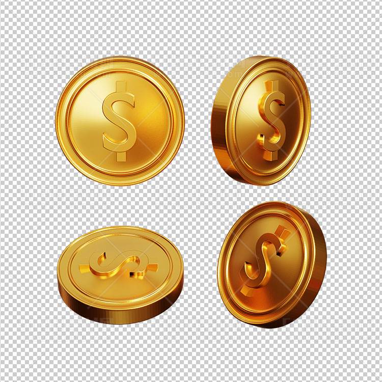 3D元素免抠图透明PNG格式C4D电商购物车23110800013