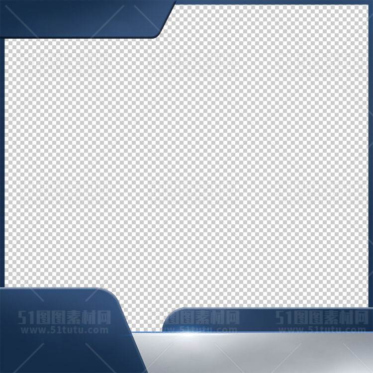 电商大促活动主图边框透明背景PNG图23111500388