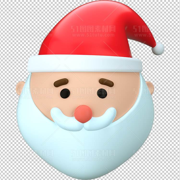 圣诞节素材PNG透明背景免抠图圣诞树老人雪花02030