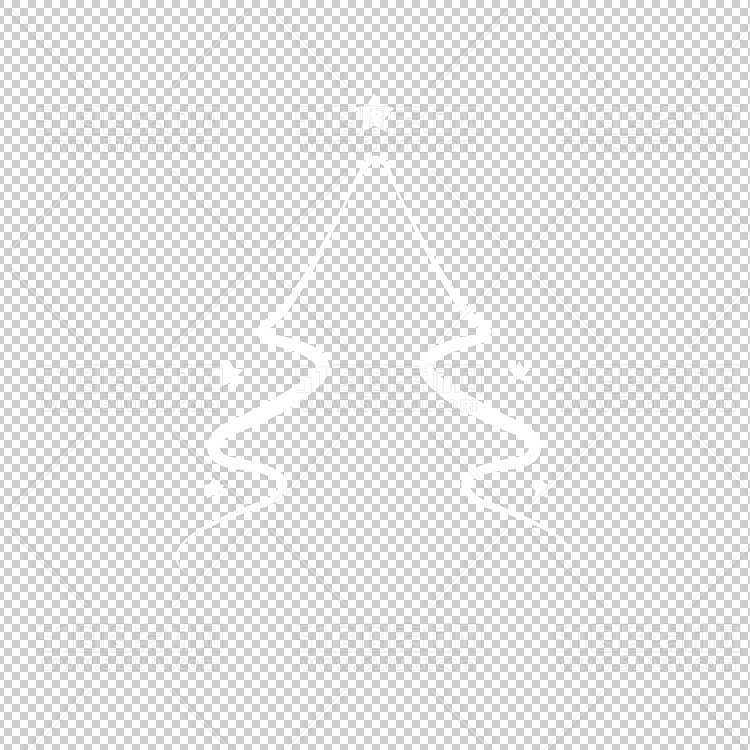 圣诞节素材PNG透明背景免抠图圣诞树老人雪花02039