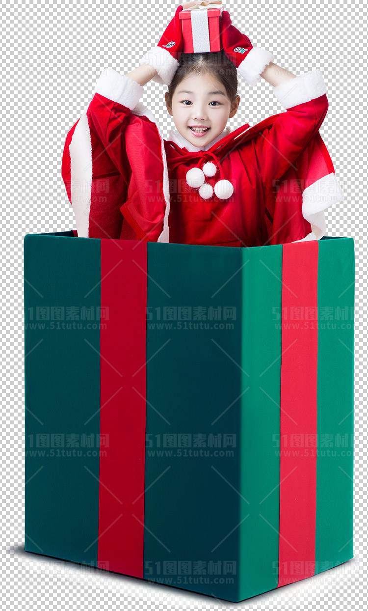 圣诞节素材PNG透明背景免抠图圣诞树老人雪花02043