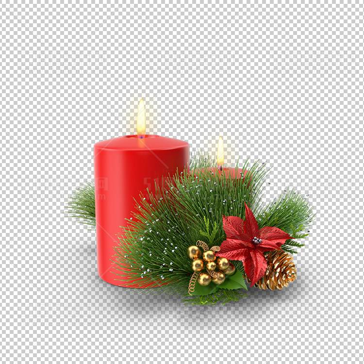 圣诞节素材PNG透明背景免抠图圣诞树老人雪花02052