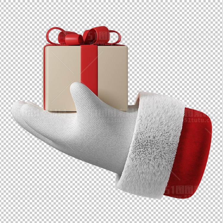 圣诞节素材PNG透明背景免抠图圣诞树老人雪花02059