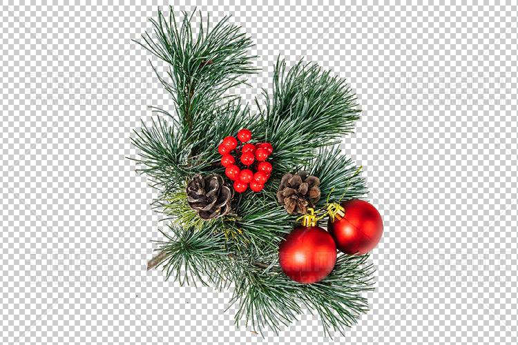 圣诞节素材PNG透明背景免抠图圣诞树老人雪花02103