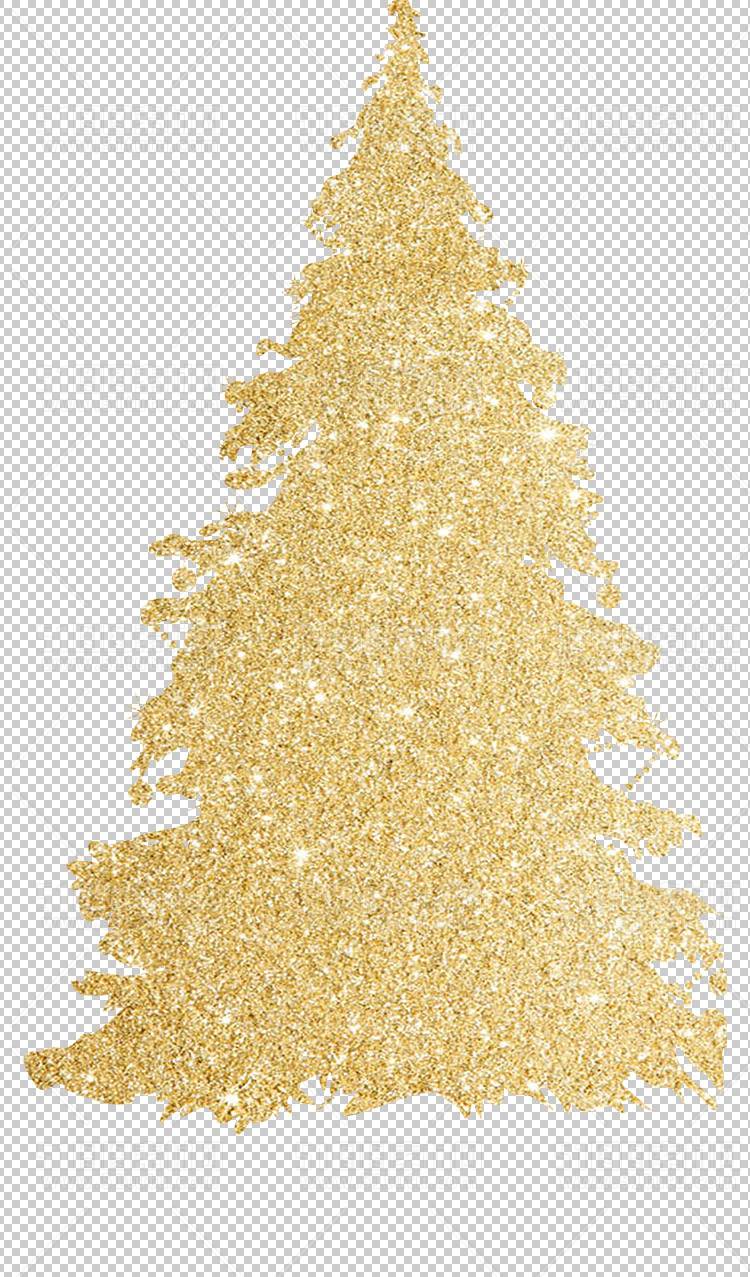 圣诞节素材PNG透明背景免抠图圣诞树老人雪花02115