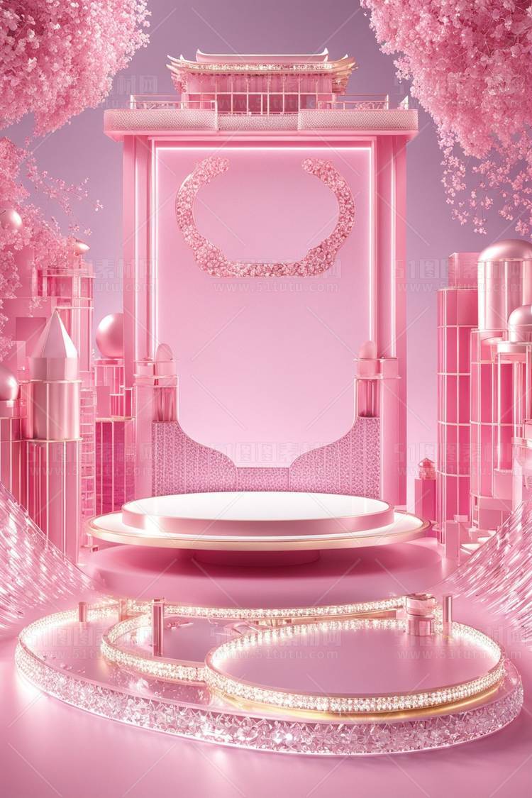 电商直播间背景场景图素材23111902829