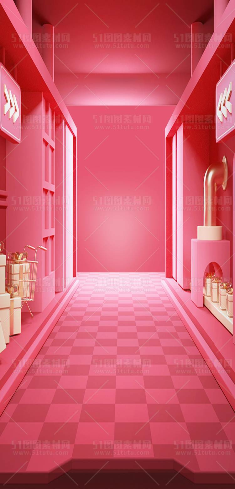 电商直播间背景场景图素材23111902845