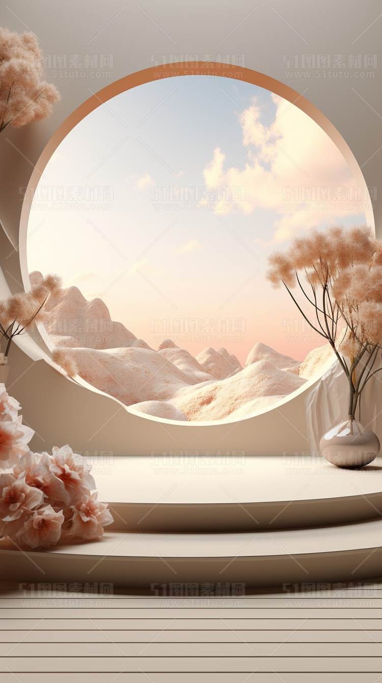 电商直播间背景场景图素材23111902889