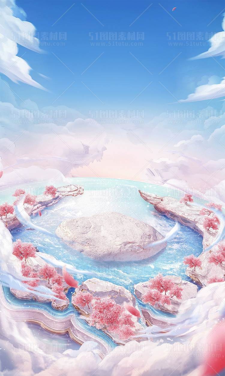 电商直播间背景场景图素材23111902926