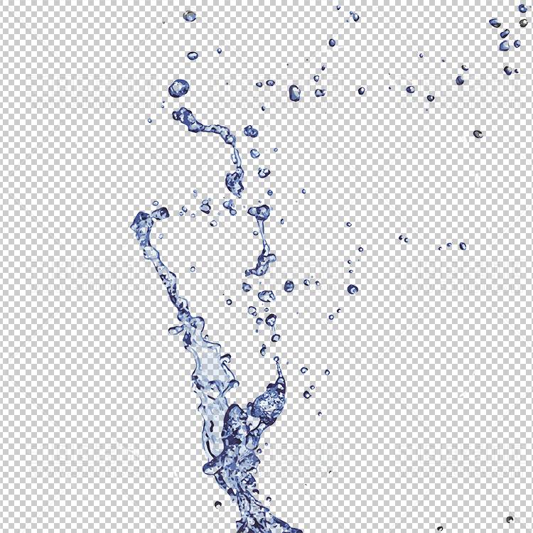 水透明背景PNG图水设计素材00583