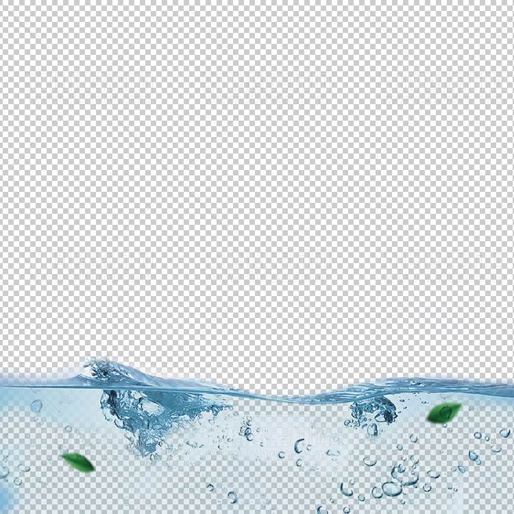 水透明背景PNG图水设计素材00626
