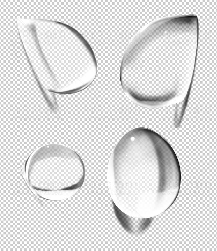 水透明背景PNG图水设计素材00633