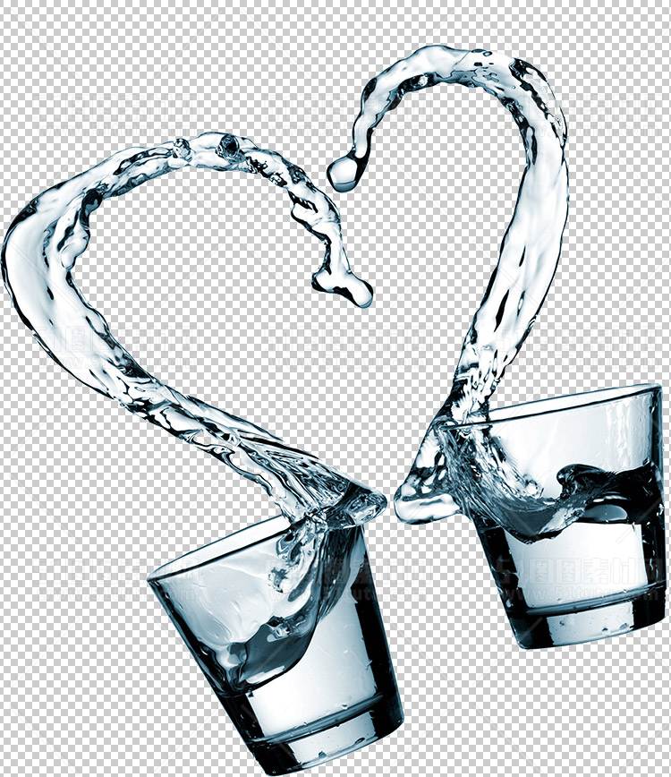 水透明背景PNG图水设计素材00656