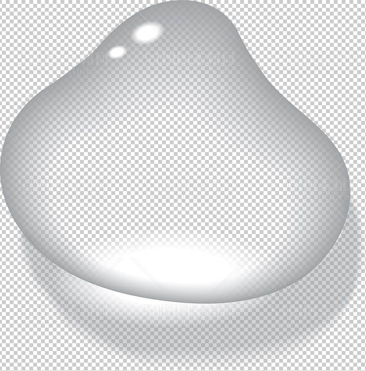 水透明背景PNG图水设计素材00677