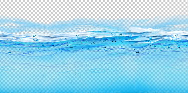 水透明背景PNG图水设计素材00698