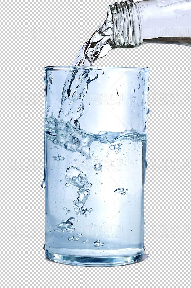水透明背景PNG图水设计素材00704